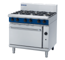 Blue Seal G506D 6 Burner Gas Range on Static Gas Oven