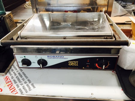 Roband Contact Grill CGS810 with Flat Plates