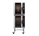 Turbofan E33D5/2C Digital Electric Convection Oven Double Stacked With Castor Base Stand